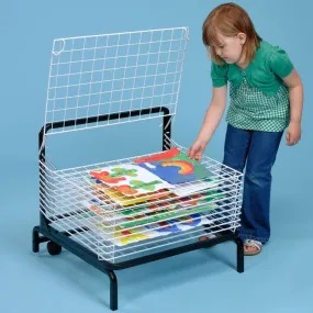 10 Shelf Spring Loaded Painting Drying Rack