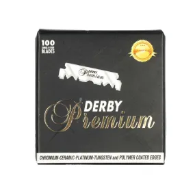 100 Derby Premium Single Edge Razor Blades