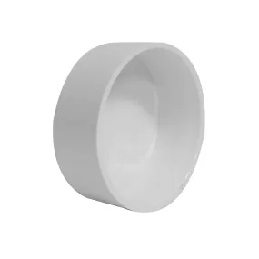 2 Inches Pipe Cap - for Central Vac Installation - White