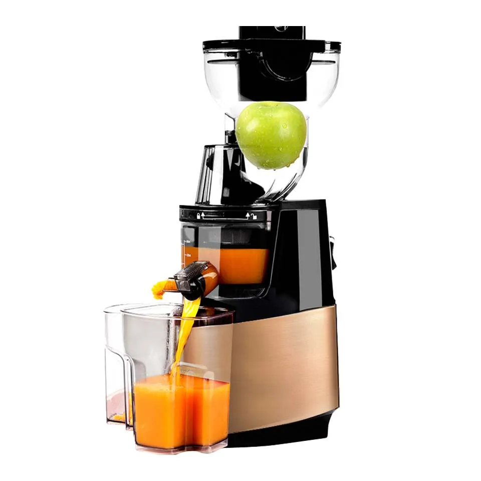 250w powerful 90mm large  diameter wide mouth Fruit nutrition slow juicer Fruit Vegetable Tools Multifunctional  Fruit Squeezer