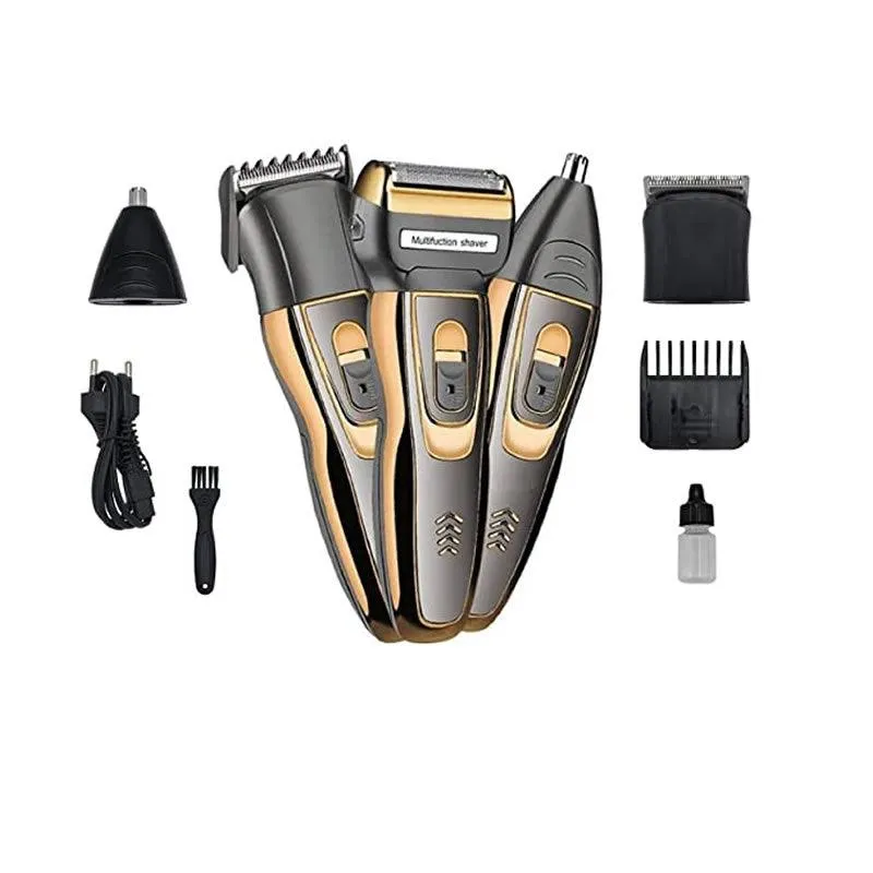 3-in-1 Rechargeable Shaver And Trimmer Set DC-183