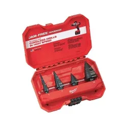 4-Piece Step Drill Bit Set