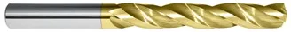 453-102031B: 0.2031 (13/64), Jobber Length Carbide Twist Drill- 150 deg, TiN, USA