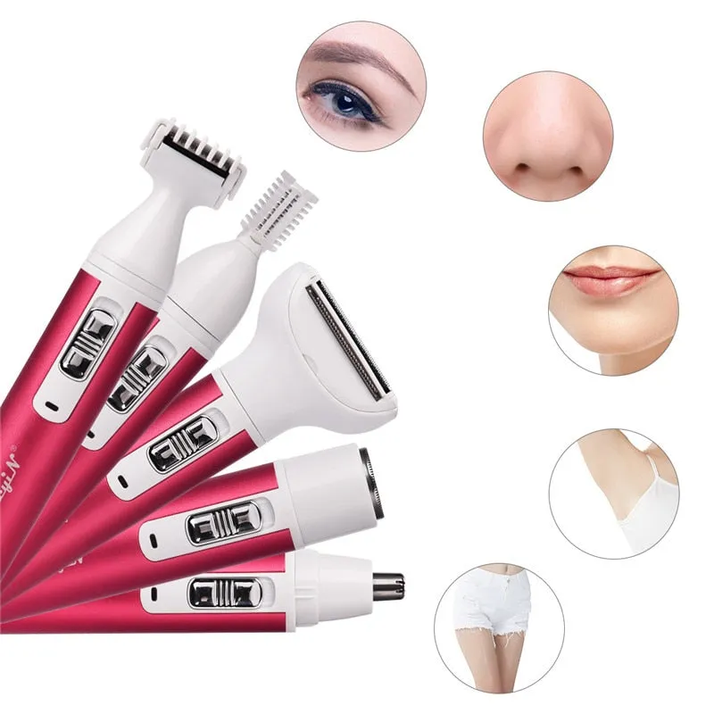 5 in 1 Rechargeable Electric Hair Remover