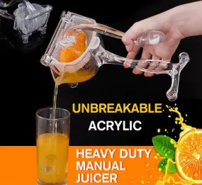 Acrylic Manual Juicer