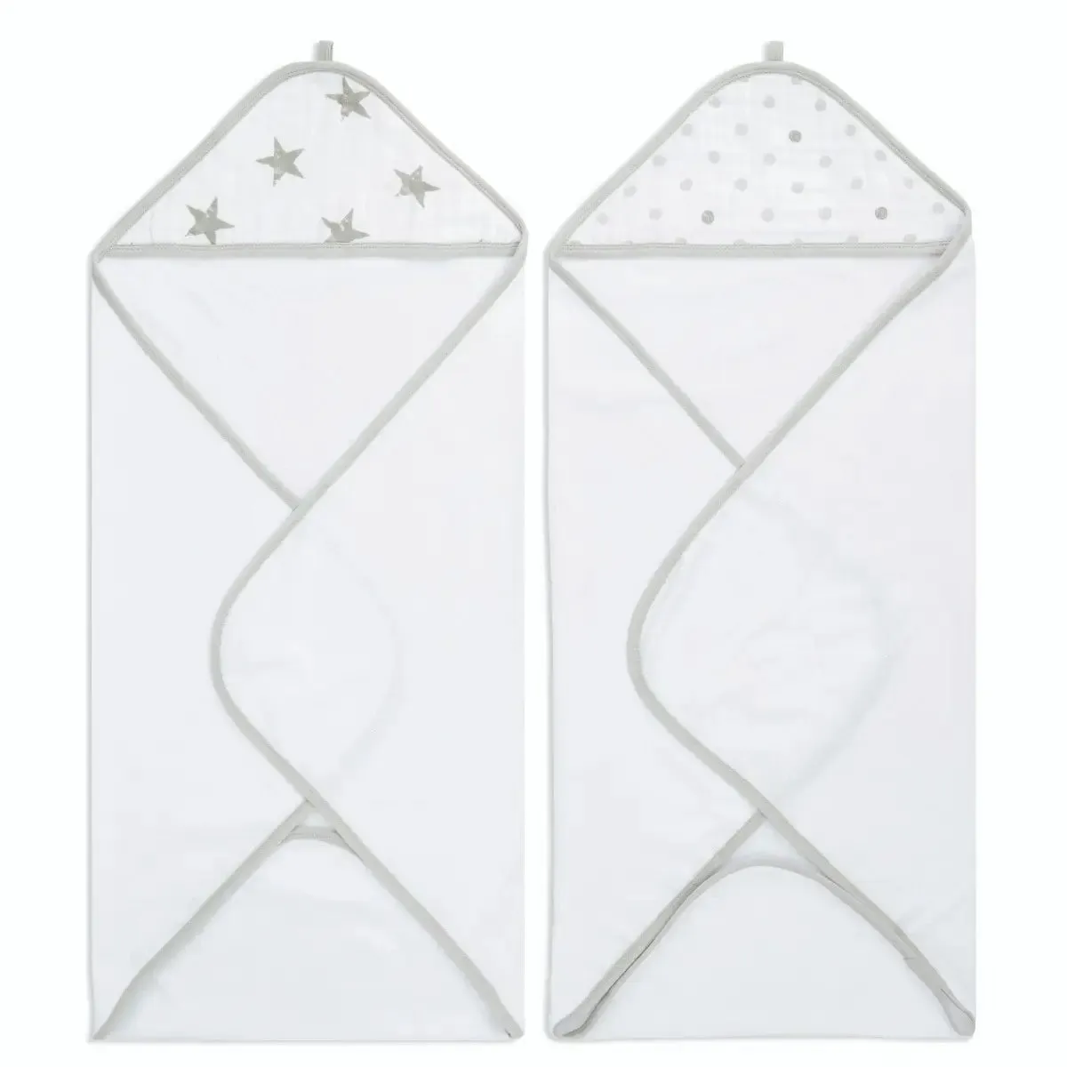 Aden   Anais - Essentials Cotton Muslin Hooded Towels - 2 Pack