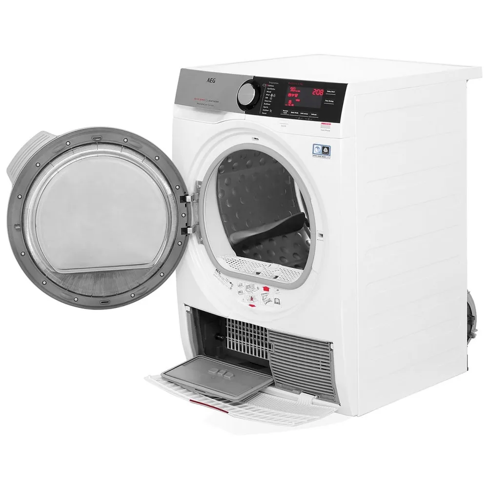 AEG T8DEC946R 9Kg 8000 Series Heat Pump Tumble Dryer - White