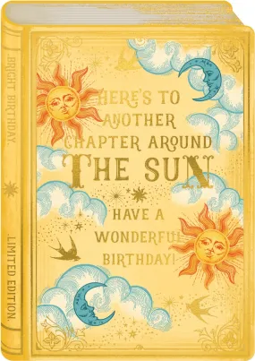 Around the sun book card