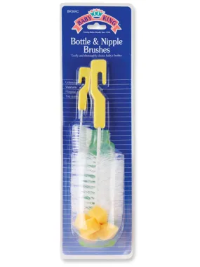 BABY KING - Baby Bottle & Nipple Brush - 1 Set