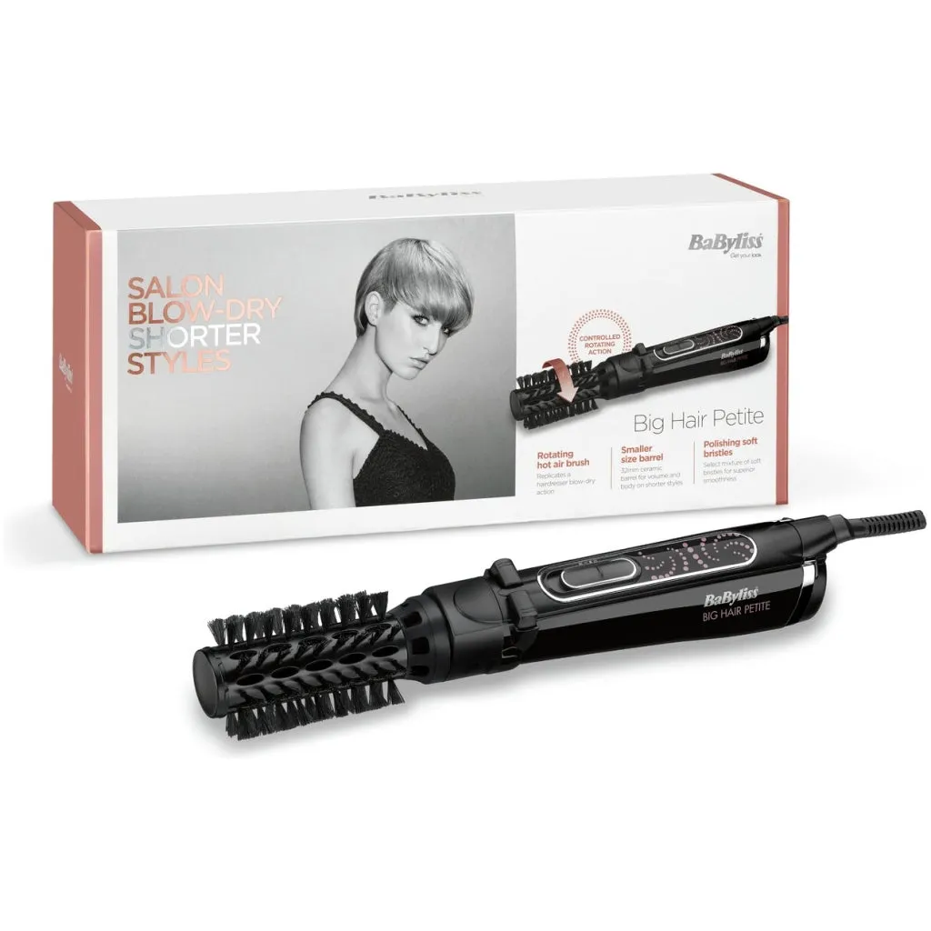 BaByliss Big Hair Petite Hot Air Styler in Black | 2886U