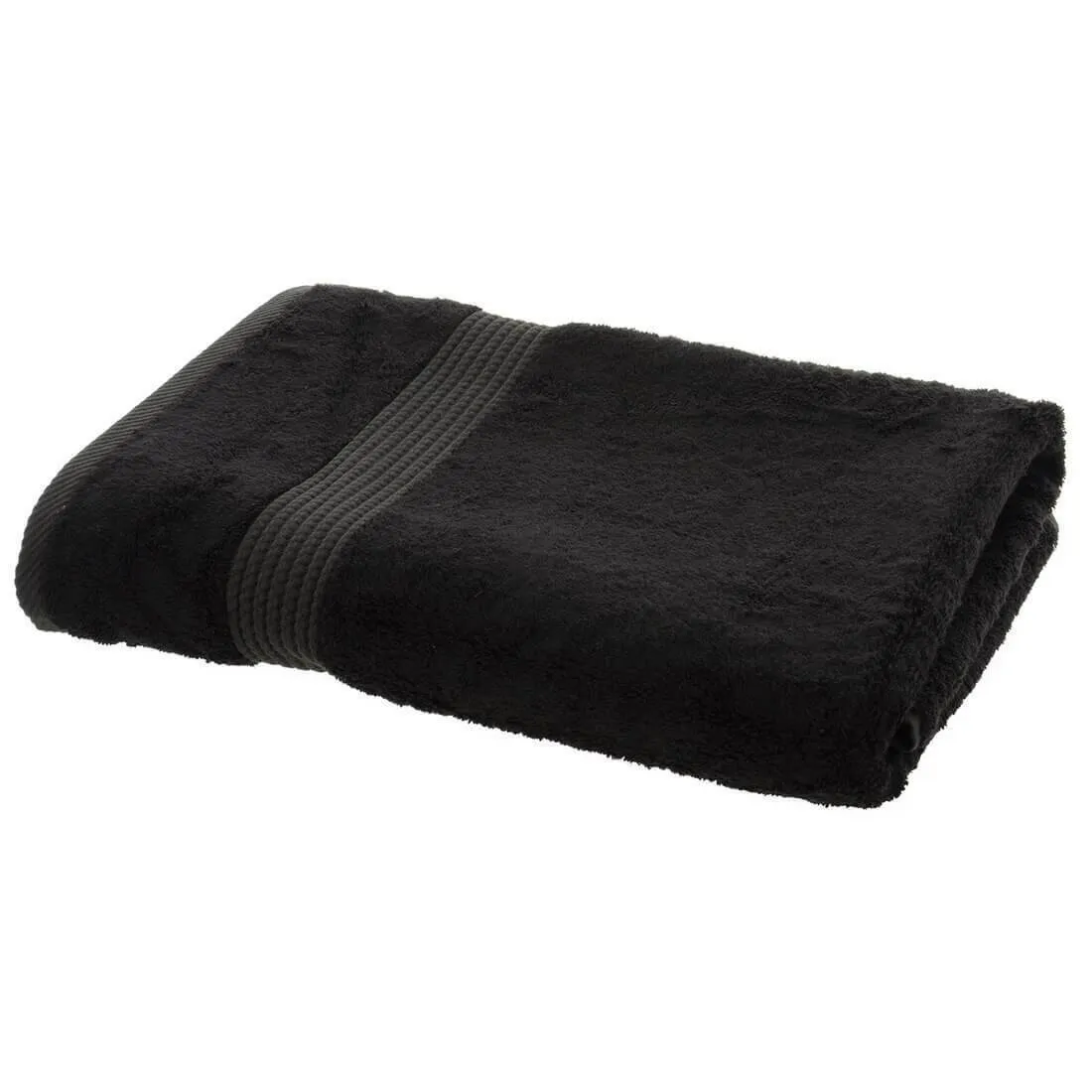 Bamboo Bliss Luxury 600gsm Bathroom Linen Range - Black