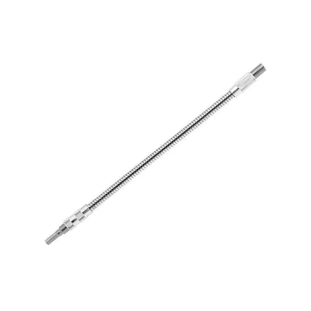 Bendable Flexible Extension Bar Shaft Set - Bit Holder (1/4 Inch Shank 200mm Length)