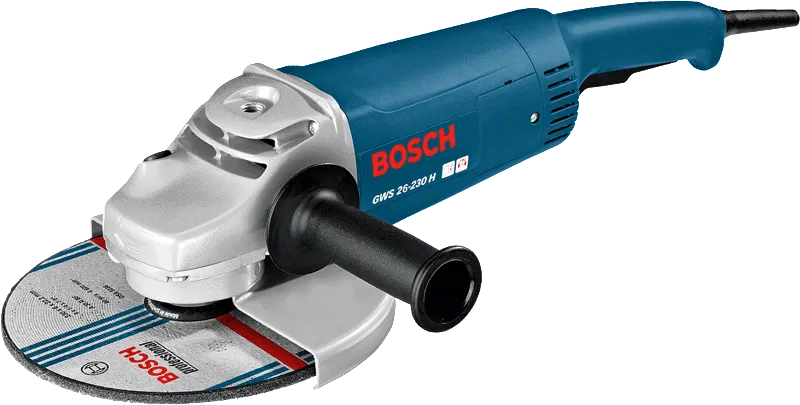 Bosch Angle Grinder, 9”, 230mm, 2600W, C.Limiter, S.Start, Restart Prot.,Vib. Cont.