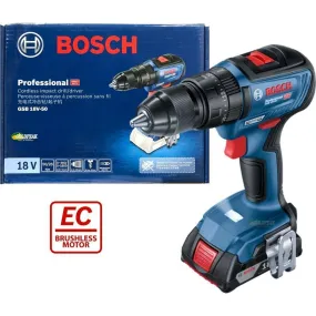 Bosch GSB 18V-50 Cordless Brushless Impact Drill - Driver 1/2" (13mm) 18V (Bare)