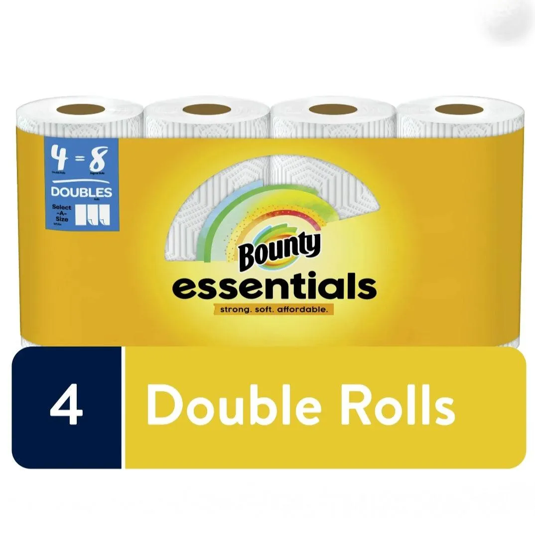 Bounty Essentials Paper Towel 4=8 Rolls