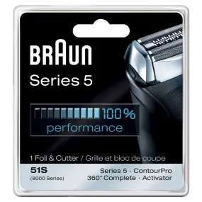 Braun Series 5 Foil & Cutter 51S ContourPro, 360 Complete, Activator  Same as 51B - out of stock