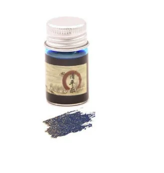 Calligraphy Pen Ink - Fountain Pen Ink Refill Bottle Set, Dip Pen ink, Glass Dip Pen Quill Pen Feather Pen Wooden Dip Ink