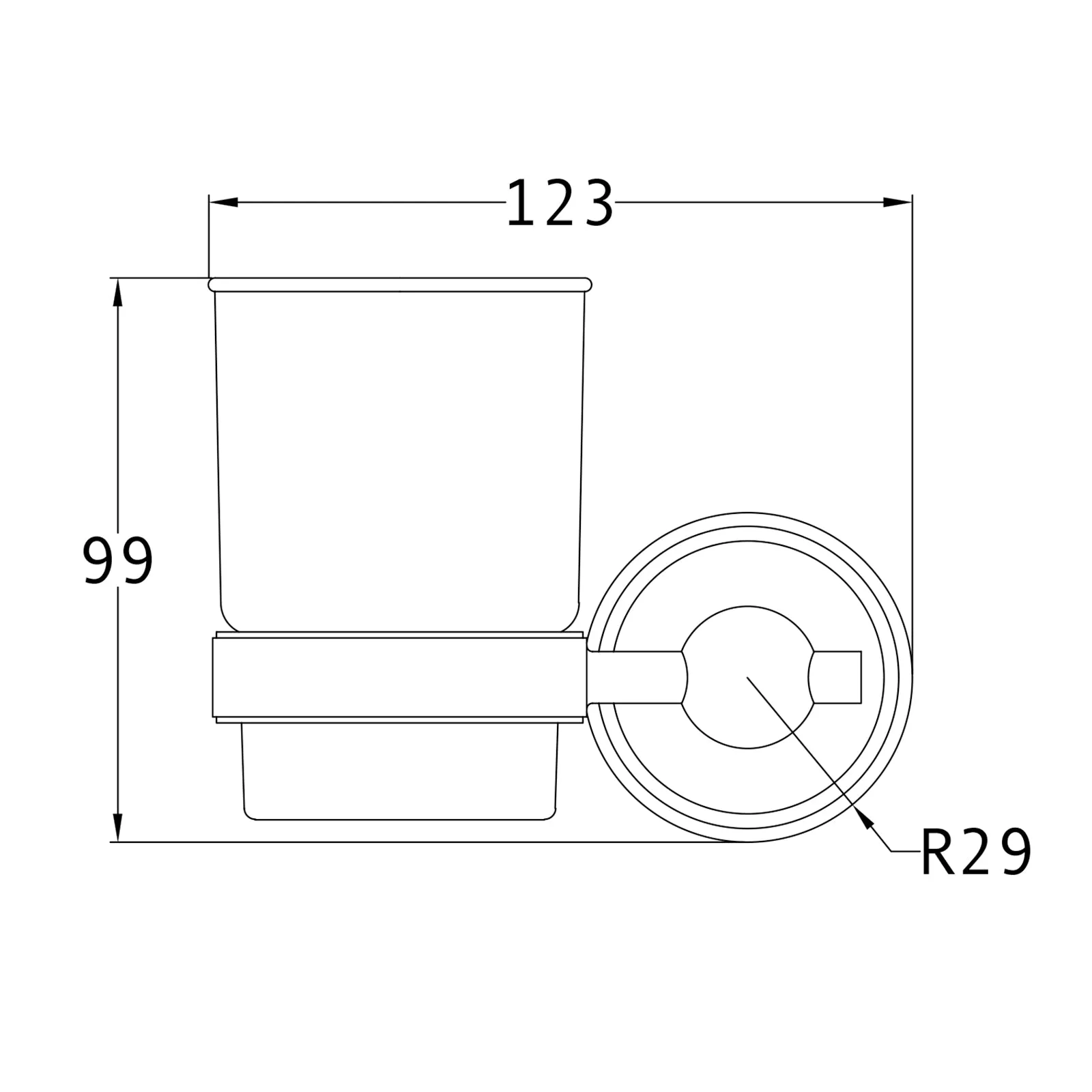 Cambridge Tumbler Holder