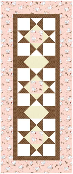 Chicken Coop Quilt Pattern BL2-245 - Paper Pattern