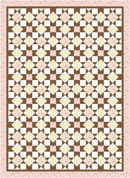 Chicken Coop Quilt Pattern BL2-245 - Paper Pattern