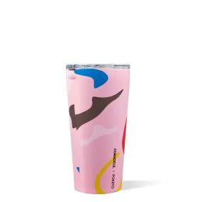 Corkcicle x Poketo Tumbler 16 oz (Pink Party)