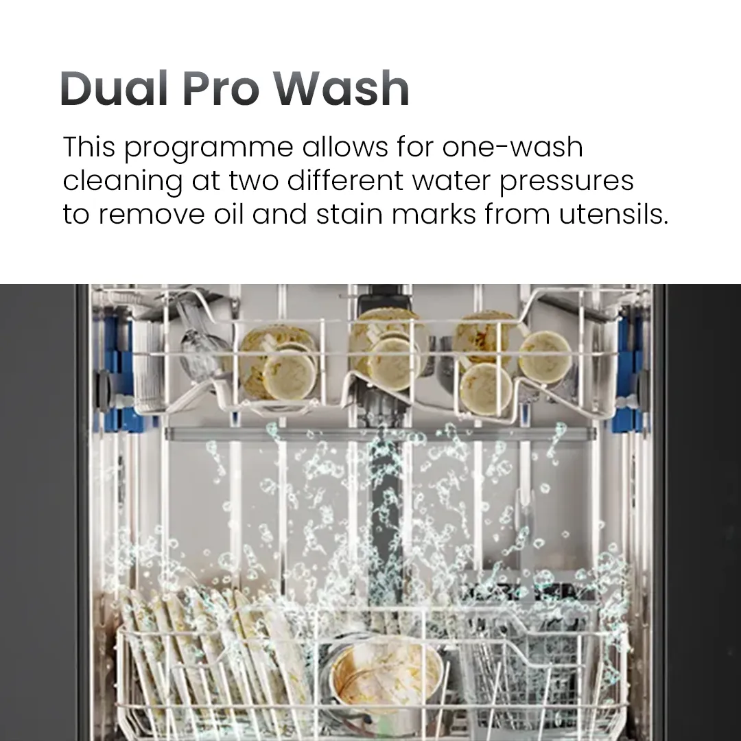 Crompton GrandArt Built-in Dishwasher 15 PS Dishwasher