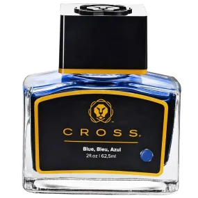 Cross Ink Bottle - Blue Single Fountain Pen, 62.5 ml | 8945S-1