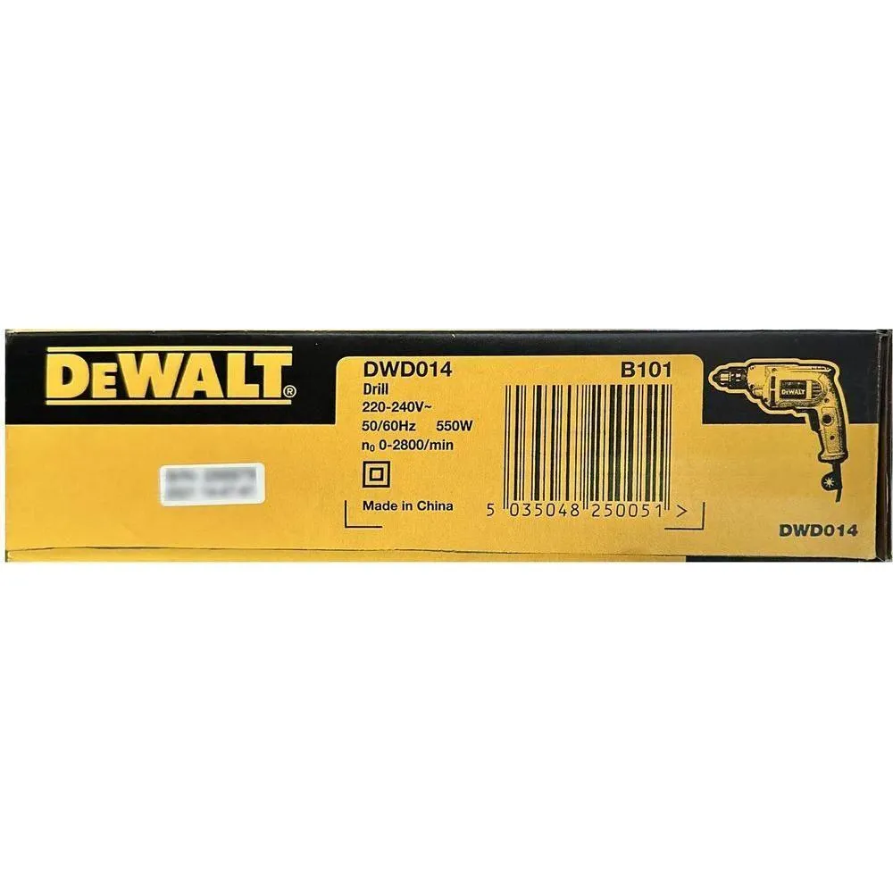 Dewalt DWD014 Hand Drill 550W 10mm