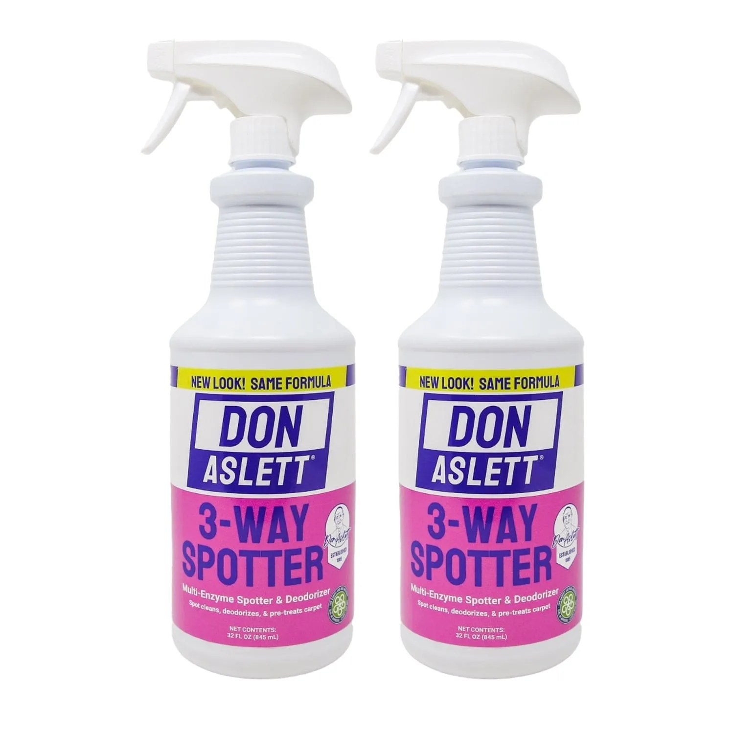 Don Aslett 3-Way Carpet Spotter 2 Pack – Removes Spots And Odor From Carpet