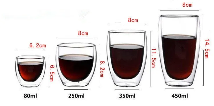 Double Wall Glass Mug