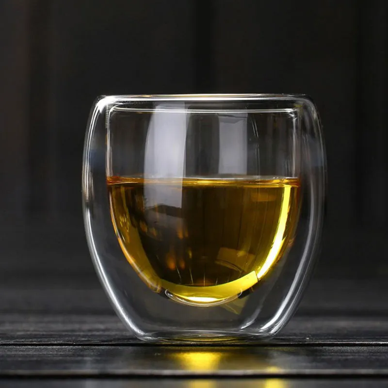 Double Wall Glass Mug