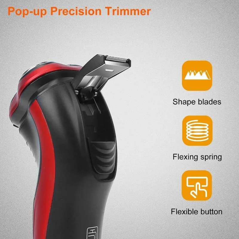 Electric Shaver Razor for Men IPX7 Waterproof