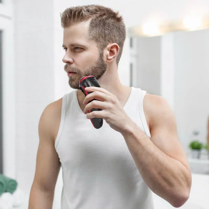 Electric Shaver Razor for Men IPX7 Waterproof