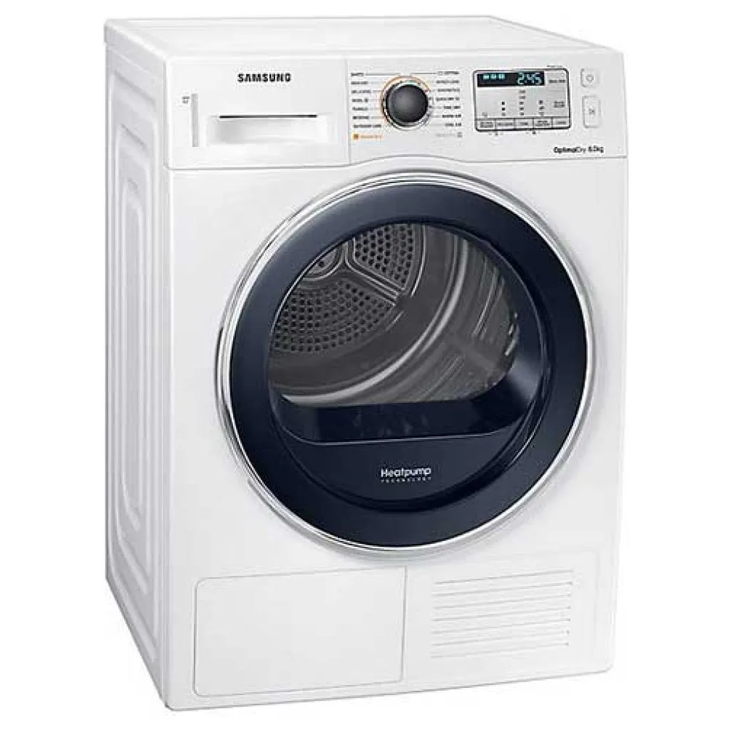 Eu/Samsung Dryer Dv5000 Heat Pump Tumble Dryer A   8Kg Heat Pump Technology Optimaldry