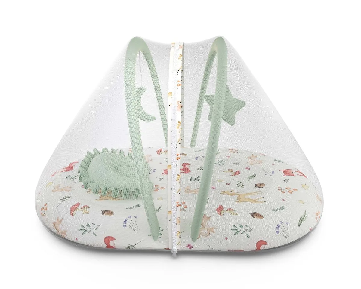 Fancy Fluff Organic Mosquito Net Set - Woodland