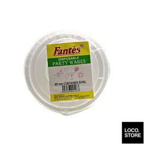 Fantes Disposable Containers 69Mm X 10S