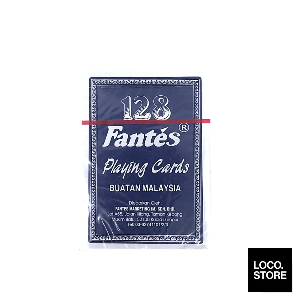 Fantes Playing Card 128