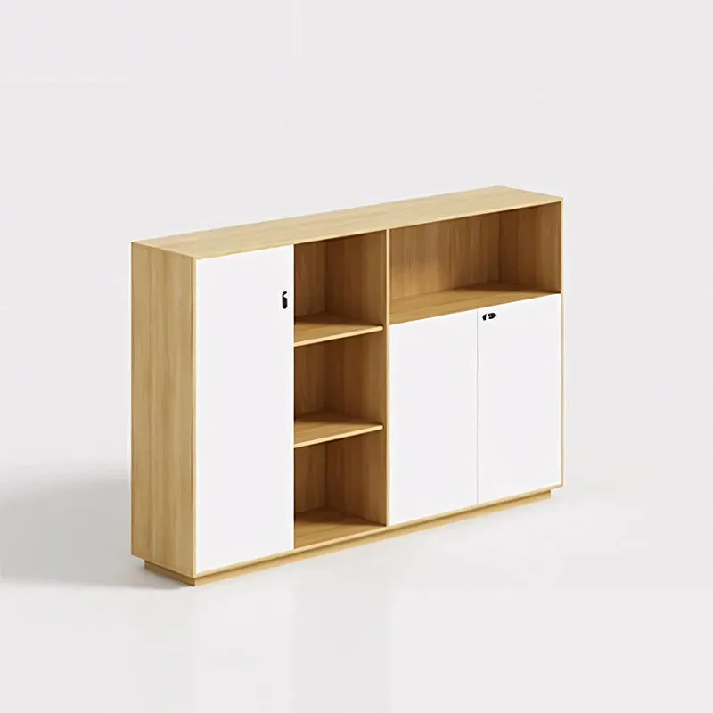 File Cabinet, Office Low Cabinet, Wooden, Simple Design