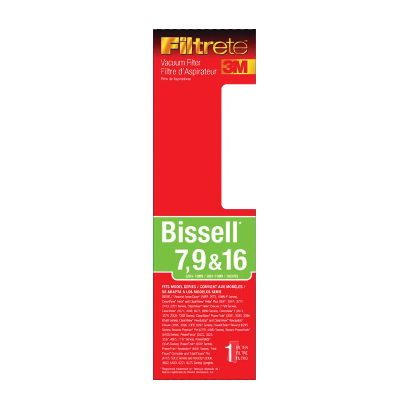 Filtrete 66807A-4 Vacuum Cleaner Filter