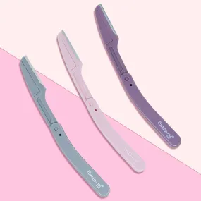 Folding Dermaplane Razors (Set of 3)