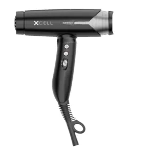 Gamma  Xcell Ionic Technology Hair Dryer Blower – Black