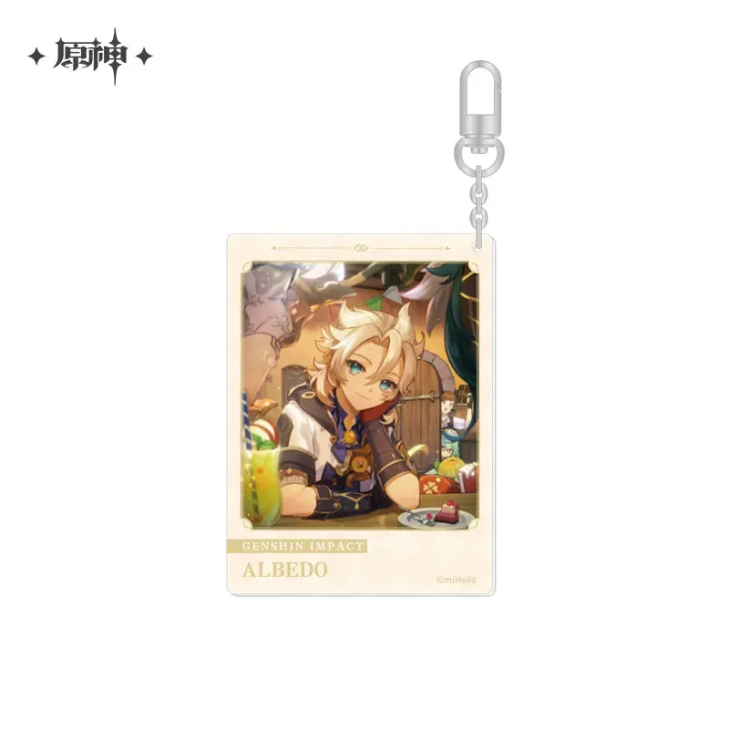 Genshin Impact Fateful Day Series Birthday Acrylic Keychain Vol 4