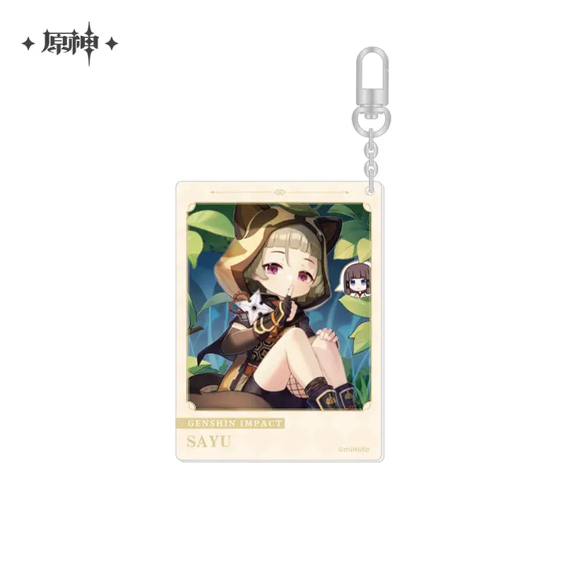 Genshin Impact Fateful Day Series Birthday Acrylic Keychain Vol 4