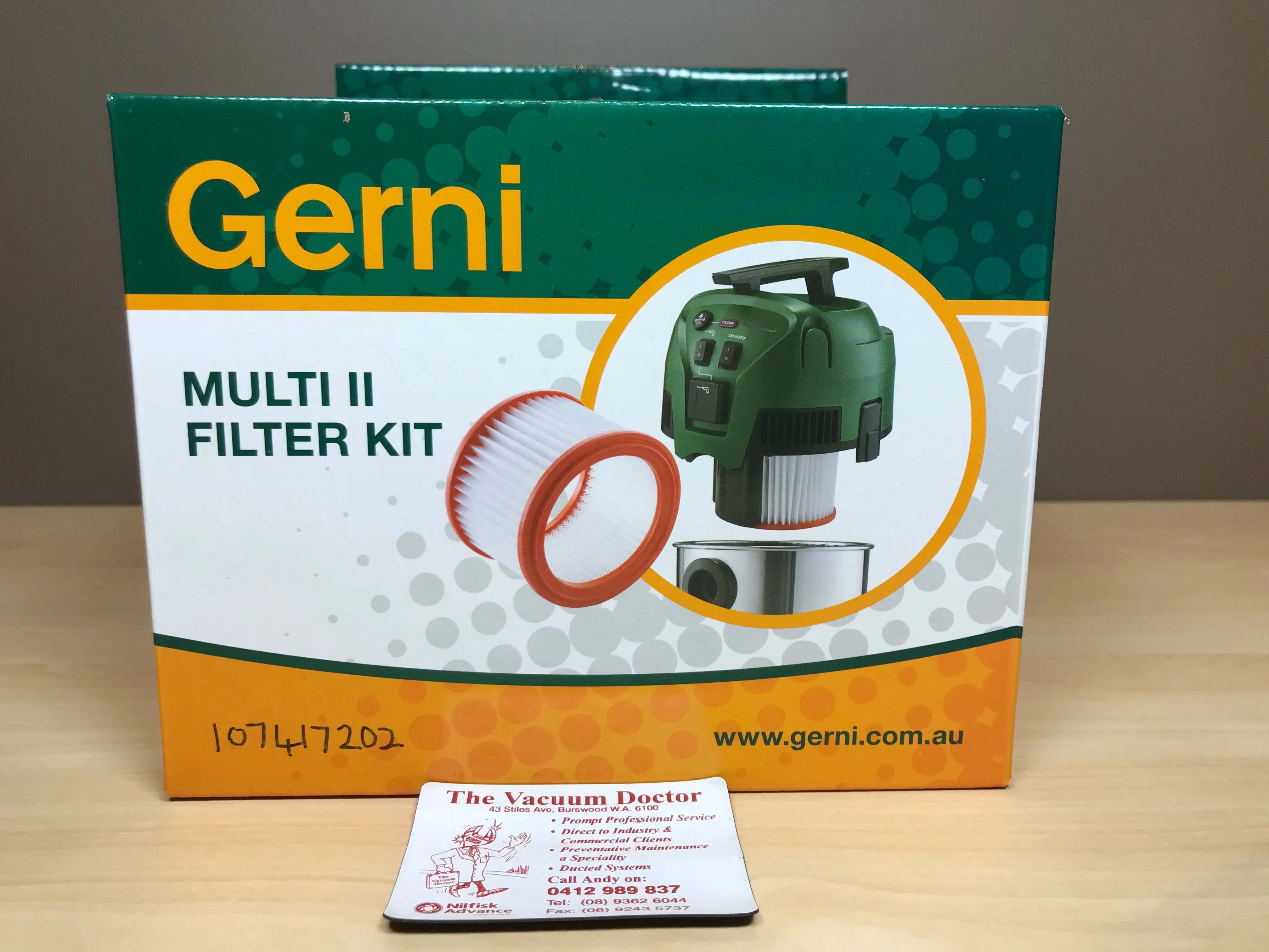 Gerni Multi II Wet and Dry Vacuum Cleaner Poly Filter Cartridge USE SKU 107402338