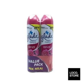 Glade Aerosol Peony & Berry (Twin pack) 320ml X 2