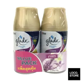 Glade Autospray Lavender & Vanilla Refill (Twin Pack) 175g X 2