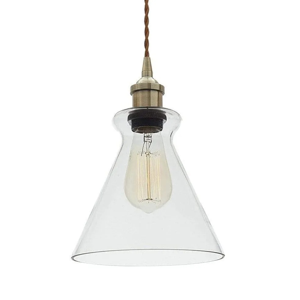 Glass Pendant Light Triangle