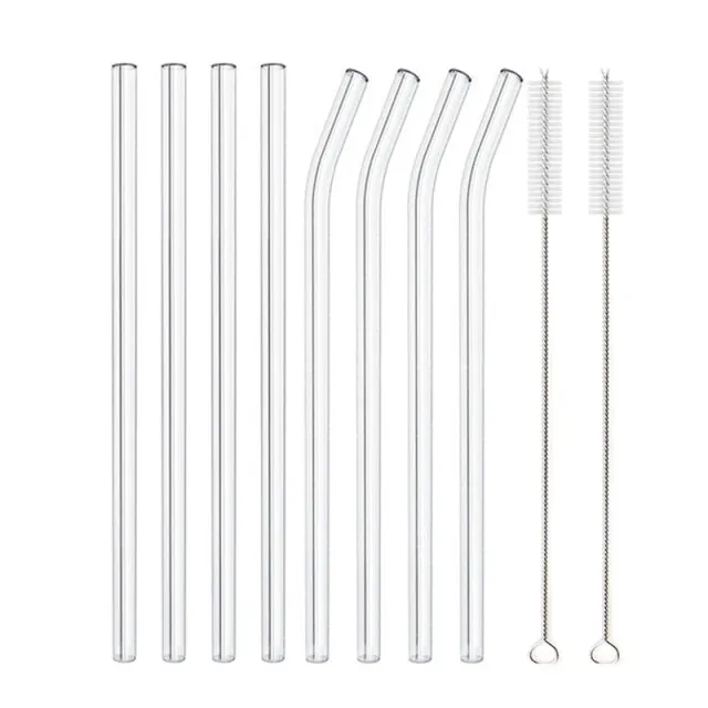 Glass Straws Set