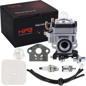 Hipa Carburetor Kit for Shindaiwa T242 T242X Echo PAS260 SRM260 SRM261 SRM 260 Trimmer # A021000700 WYK186 WYJ-138 WYK-196