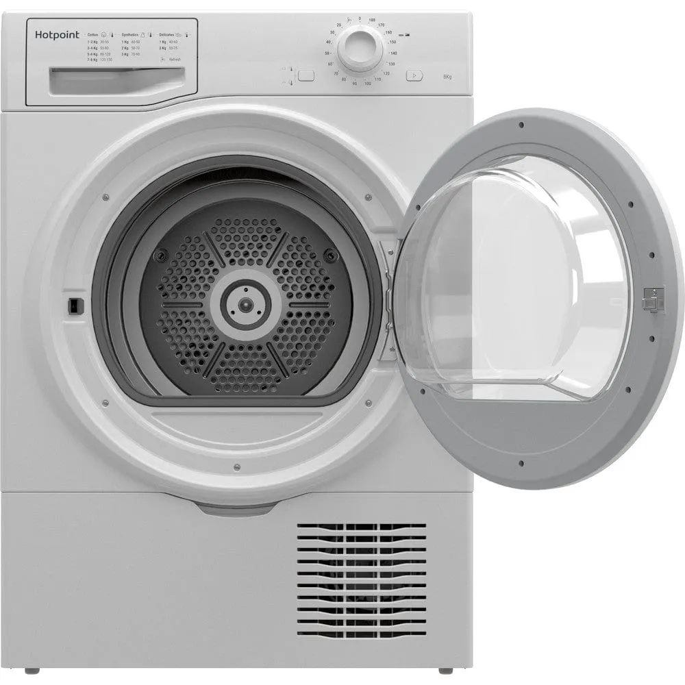 Hotpoint H2D81WUK 8Kg Condenser Tumble Dryer White B Rated